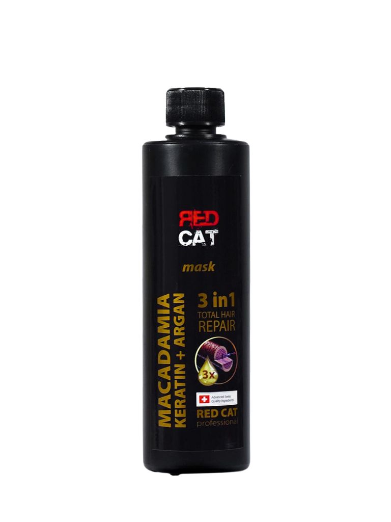 Maska za kosu sa uljima makadamije i argana Red Cat 3 u 1